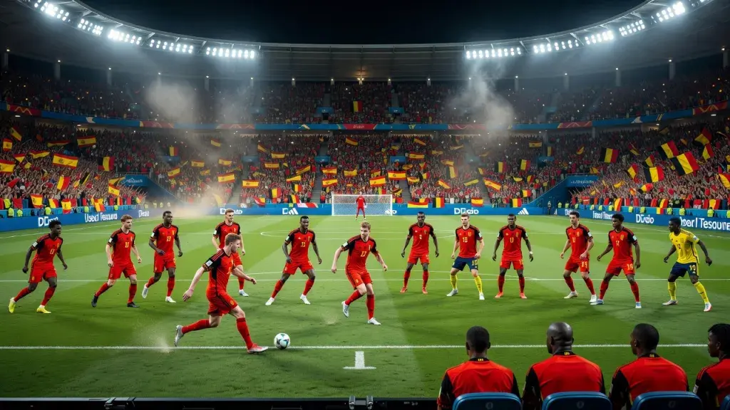 Bélgica engata fase mata-mata e desafia a Espanha nas quartas da Copa 2026